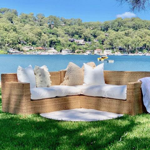 Box Corner Couch Lamp Shape